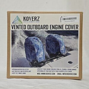 Koverz vented Outboard Engine Cover Fits Yamaha 4.2L F225-300HP 2010-2020